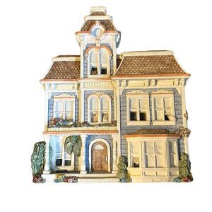 Signed 1994‎ Brian Baker's DejaVu Collection #1598 Hill Top Mansion Limited Ed